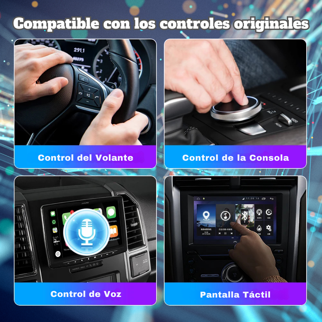 LinkBox: Convertidor inalámbrico CarPlay/Android Auto